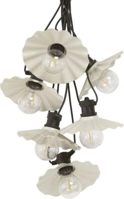 PR Home Daisy Gänseblümchen Sommer Lichterkette Sandfarben IP44 6x LED 7,2m