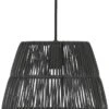 PR Home Saigon Outdoor Hängelampe Rattan Schwarz IP44 28cm E27 Mit Stecker -Leuchten Verkauf pr home saigon rattan lampen 7028 2503