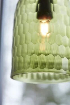 PR Home Gabby Fenster Hängeleuchte Glas Grün Mit Wabenmuster E27 Mit Stecker -Leuchten Verkauf pr home gabby gr n pr1982813 8