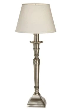 PR Home Salong Tischlampe Antik Silber E27 53x10x10cm -Leuchten Verkauf pr home salong base prm53 1585239180627 m53 1530 166