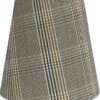 Lampenschirm Textil Grau Kariert PR Home Cia E27 20x19cm -Leuchten Verkauf pr1420 1466