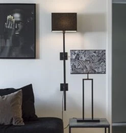 Tischleuchte Schwarz Aus Metall PR Home Rod 61cm E27 Ohne Lampenschirm -Leuchten Verkauf pr3026103 2