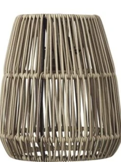 Lampenschirm Rattan Für Außen Grau Grün Beige PR Home Bao 40cm Für E27 Pendelaufhang -Leuchten Verkauf pr6018 1 1