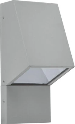 PR Home Luton Moderne Wandaußenleuchte Grau E27 IP54 H 32cm