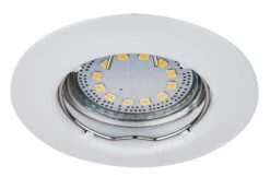 Rabalux Lite Einbauspot 3er Set GU10 Weiß Starr Rund