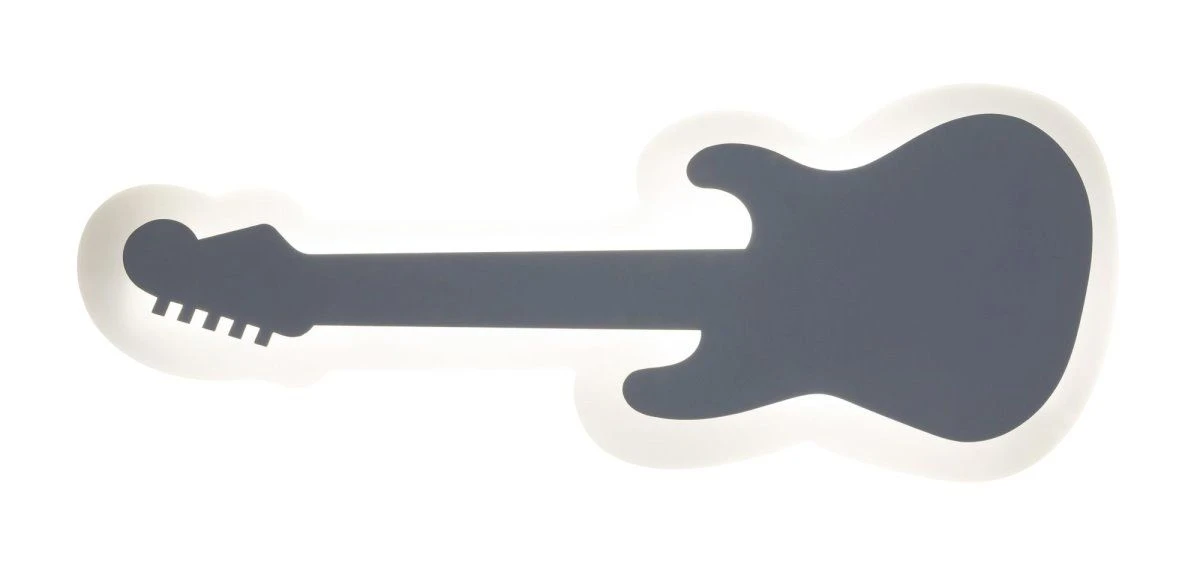 Rabalux Babette LED Kinderzimmer Wandleuchte Gitarre Weiß 840lm 4000K 4 Rabalux Babette LED Kinderzimmer Wandleuchte Gitarre Weiß 840lm 4000K – Bild 2