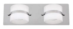 Rabalux Tony LED Spiegelleuchte Chrom, Satiniert 2-flg. 730lm 4000K IP44 -Leuchten Verkauf rl5490 2