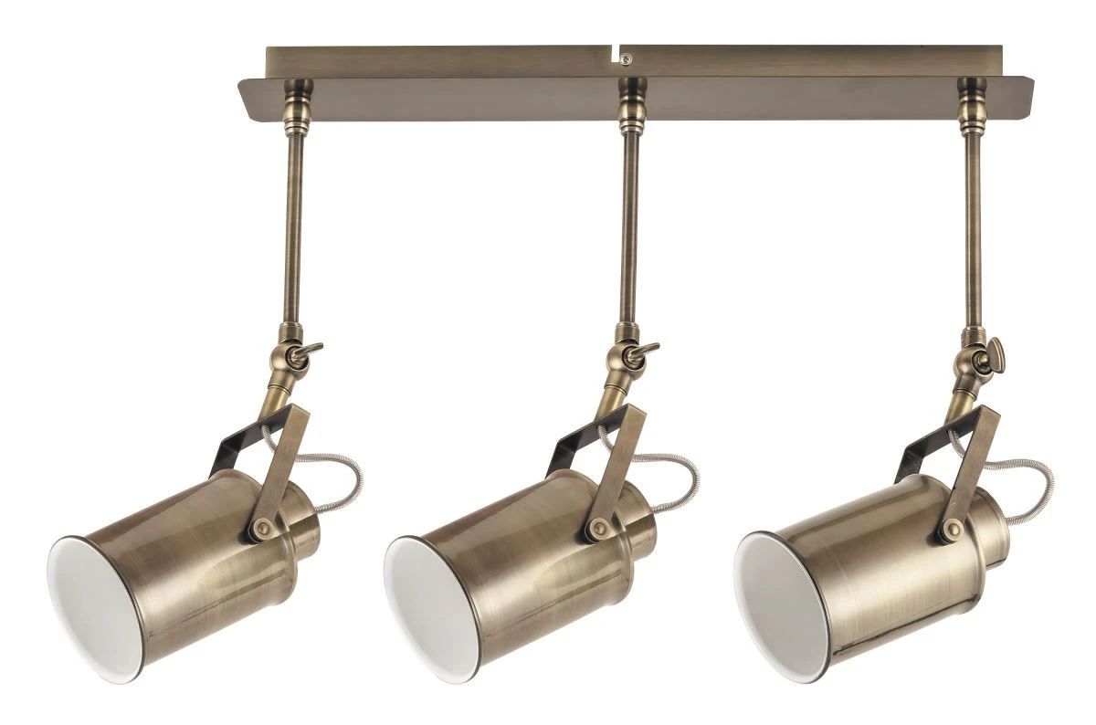 Rabalux Peter Deckenspot 3x E27 Antik Bronze 4 Rabalux Peter Deckenspot 3x E27 Antik Bronze – Bild 2