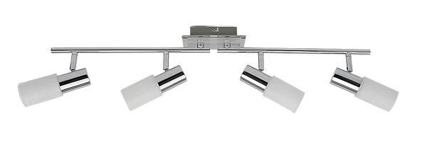 Rabalux Logan Deckenspot 4x E14 Chrom, Matt Chrom 3 Rabalux Logan Deckenspot 4x E14 Chrom, Matt Chrom