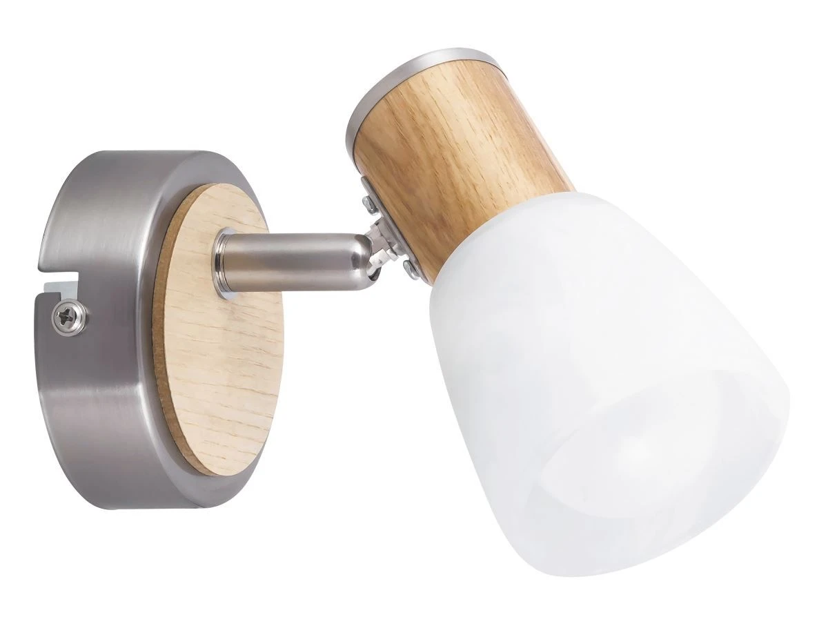 Rabalux Gavin Wandspot 1x E14 Satin Chrom, Buche 3 Rabalux Gavin Wandspot 1x E14 Satin Chrom, Buche