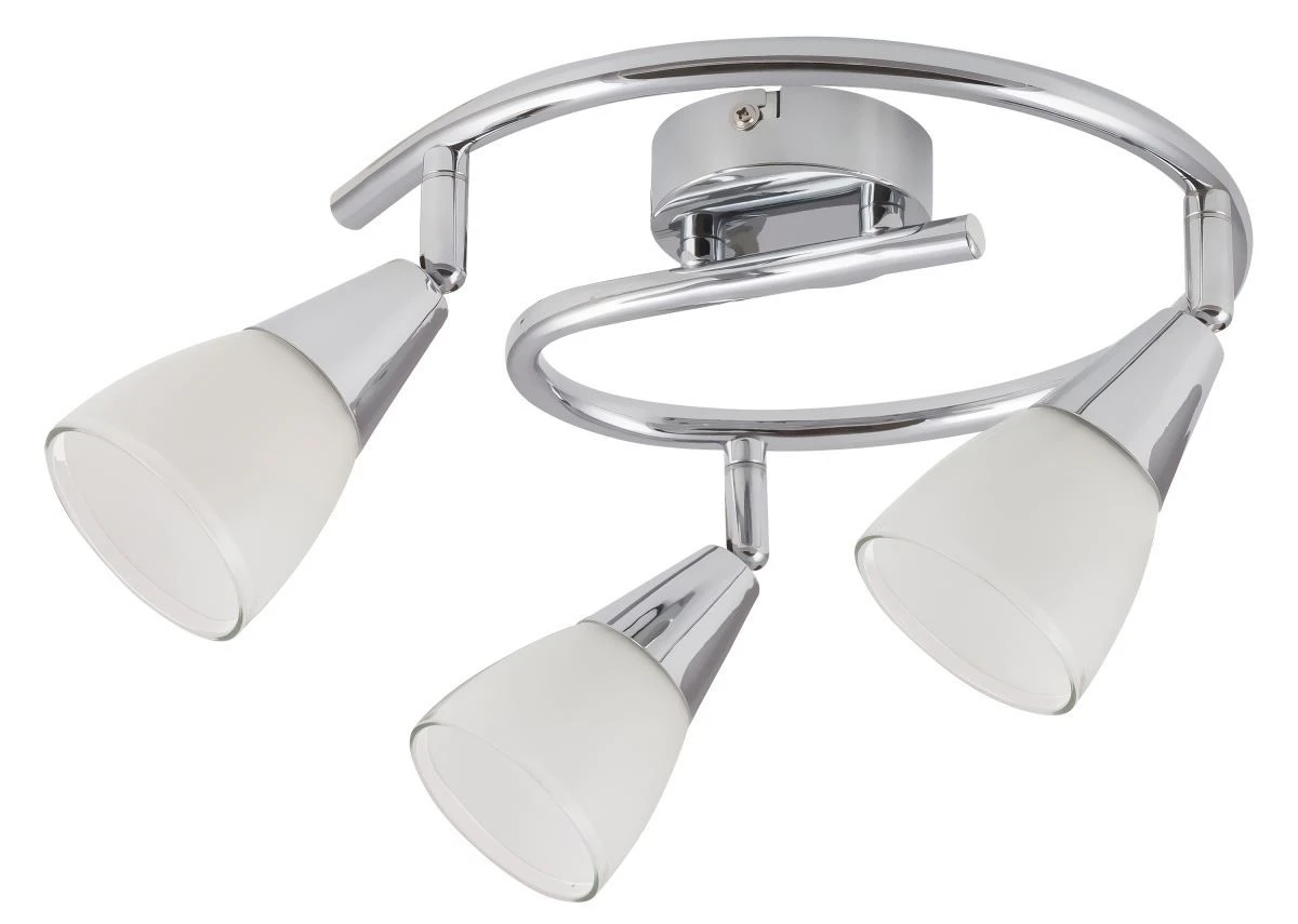 Rabalux Nicolette Deckenspot 3x E14 Chrom, Weiß 4 Rabalux Nicolette Deckenspot 3x E14 Chrom, Weiß – Bild 2
