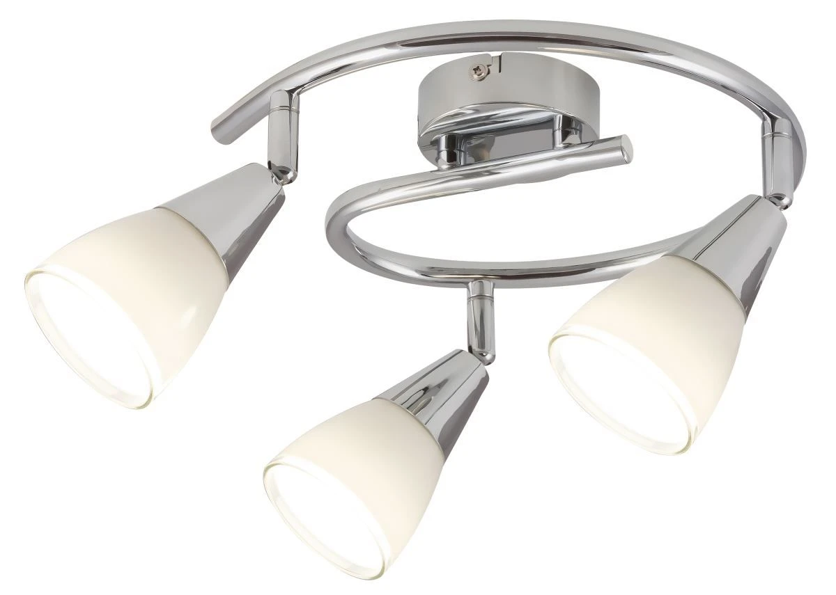 Rabalux Nicolette Deckenspot 3x E14 Chrom, Weiß 5 Rabalux Nicolette Deckenspot 3x E14 Chrom, Weiß – Bild 3