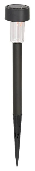 Rabalux Solar Außen LED Solarleuchte Schwarz Solarerdspiess