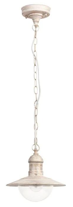 Rabalux Oslo Außen Pendelleuchte 1x E27 Antik Weiß -Leuchten Verkauf rl8740 1