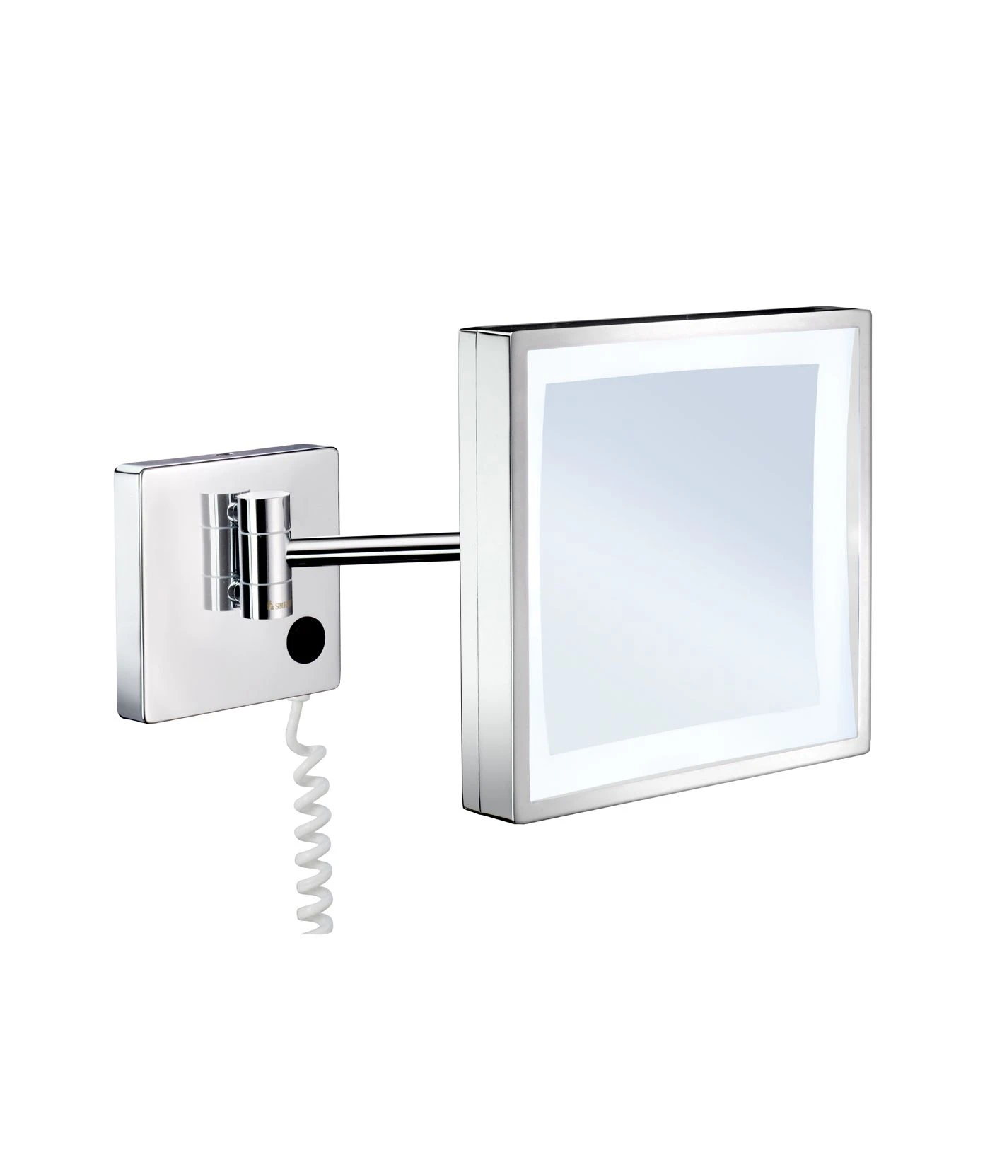 Smedbo Outline Kosmetikspiegel Mit LED-Beleuchtung Quadratisch FK472E 3 Smedbo Outline Kosmetikspiegel Mit LED-Beleuchtung Quadratisch FK472E