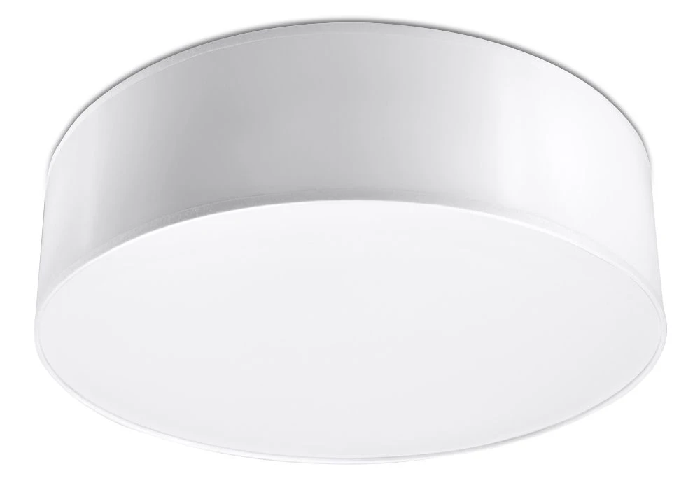 Sollux ARENA Moderne Deckenlampe Rund Weiss 2-flg. E27 3 Sollux ARENA Moderne Deckenlampe Rund Weiss 2-flg. E27