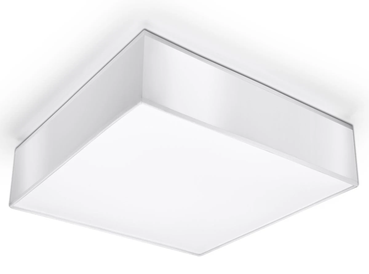 Sollux HORUS Moderne Deckenlampe Eckig Weiss 2-flg. E27 3 Sollux HORUS Moderne Deckenlampe Eckig Weiss 2-flg. E27