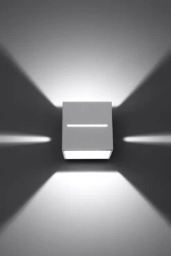 Sollux LOBO Moderne Wandleuchte Eckig Weiss 1-flg. G9 -Leuchten Verkauf sxsl.0206 3