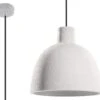 Sollux DAMASO Beton Hängelampe Weiss 1-flg. E27