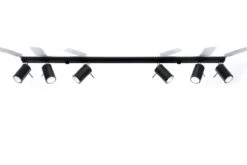 Sollux RING Moderner Deckenstrahler Schwarz Länglich 6-flg. GU10 -Leuchten Verkauf sxsl.0334 2