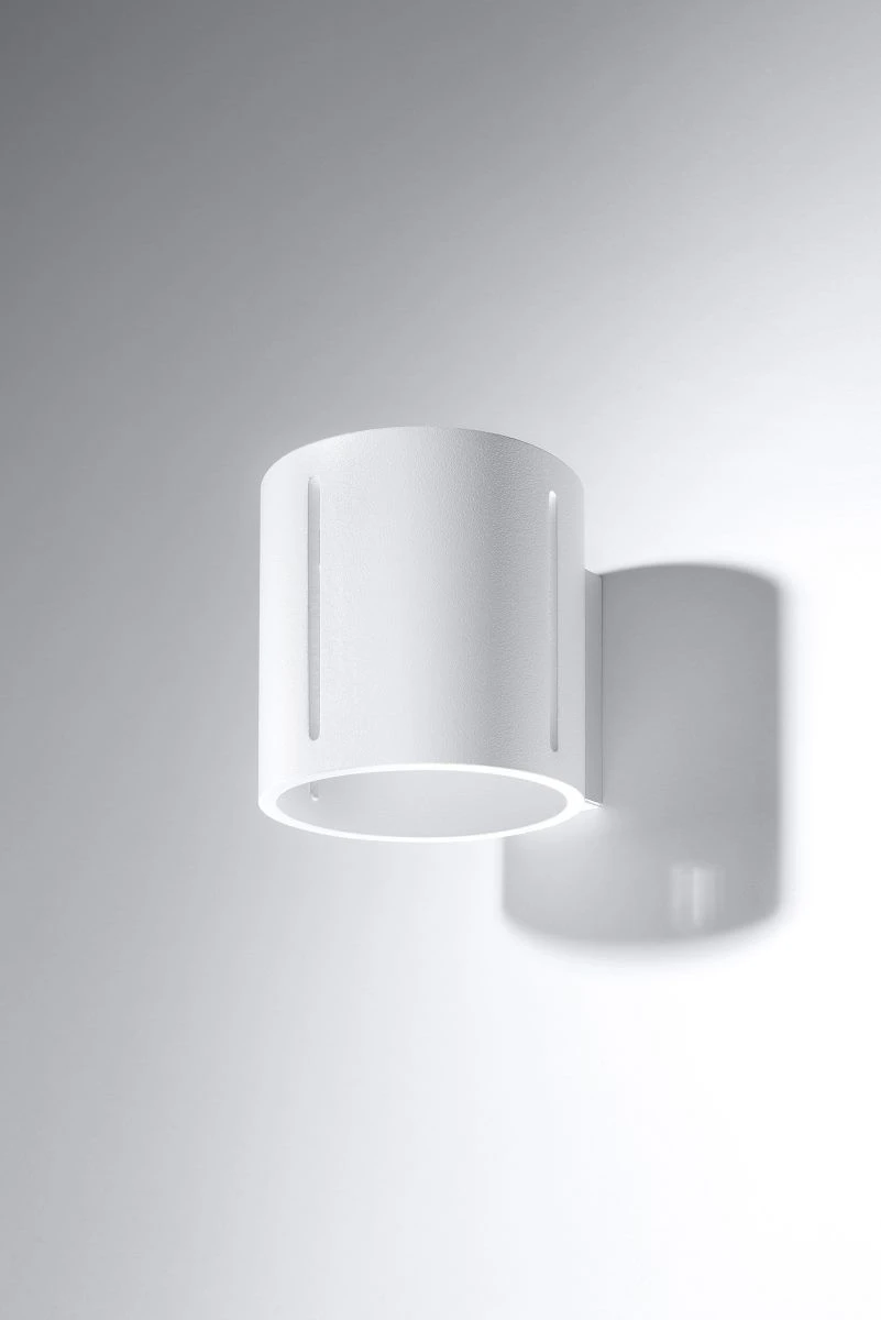 Sollux INEZ Moderne Wandleuchte Weiss 1-flg. G9 4 Sollux INEZ Moderne Wandleuchte Weiss 1-flg. G9 – Bild 2