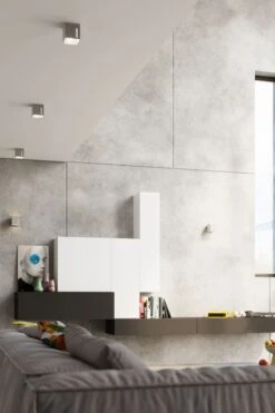 Sollux Pixar Aufbauleuchte Grau G9 Dimmbar 10x10x10cm -Leuchten Verkauf sxsl.0399 14