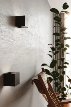 Sollux Luca LED Wandaußenlampe Schwarz 3000K IP54 10x10x10cm -Leuchten Verkauf sxsl.0545 15