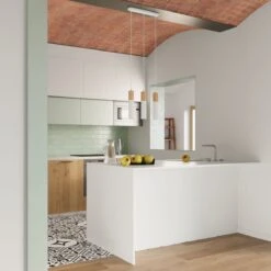 Sollux Pablo Aufbauleuchte Weiß, Natur Holz GU10 Dimmbar 6x6x30cm -Leuchten Verkauf sxsl.0631 14