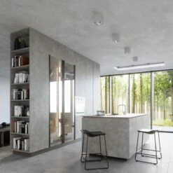 Sollux Valde Aufbauleuchte Grau GU10 Dimmbar 14x14x14cm -Leuchten Verkauf sxsl.0646 14