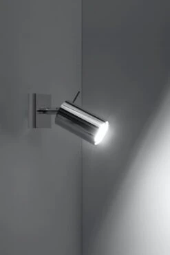 Sollux Ring Wandstrahler Chrom GU10 Dimmbar 8x16x8cm -Leuchten Verkauf sxsl.0727 3