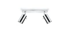 Sollux Ring 2 Deckenstrahler Chrom 2x GU10 Dimmbar 30x6x16cm -Leuchten Verkauf sxsl.0728 2