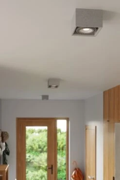 Sollux Quatro 1 Aufbauleuchte Grau GU10 Dimmbar 14x14x9cm -Leuchten Verkauf sxsl.0883 15