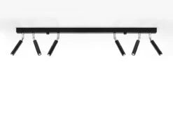 Sollux Eyetech 6 Deckenstrahler Schwarz 6x G9 Dimmbar 100x3x20cm -Leuchten Verkauf sxsl.0901 2