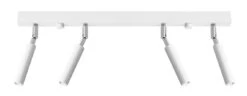 Sollux Eyetech 4 Deckenstrahler Weiß 4x G9 Dimmbar 60x3x20cm