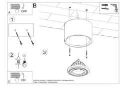 Sollux Basic 1 Aufbauleuchte Natur Holz GU10 Dimmbar 14x14x10cm -Leuchten Verkauf sxsl.0913 11