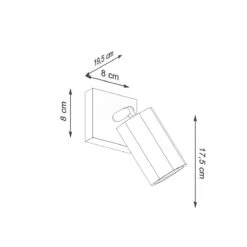 Sollux Zeke Wandstrahler Eiche GU10 Dimmbar 8x19,5x17,5cm 17 Sollux Zeke Wandstrahler Eiche GU10 Dimmbar 8x19,5x17,5cm -Leuchten Verkauf sxsl.1028 10