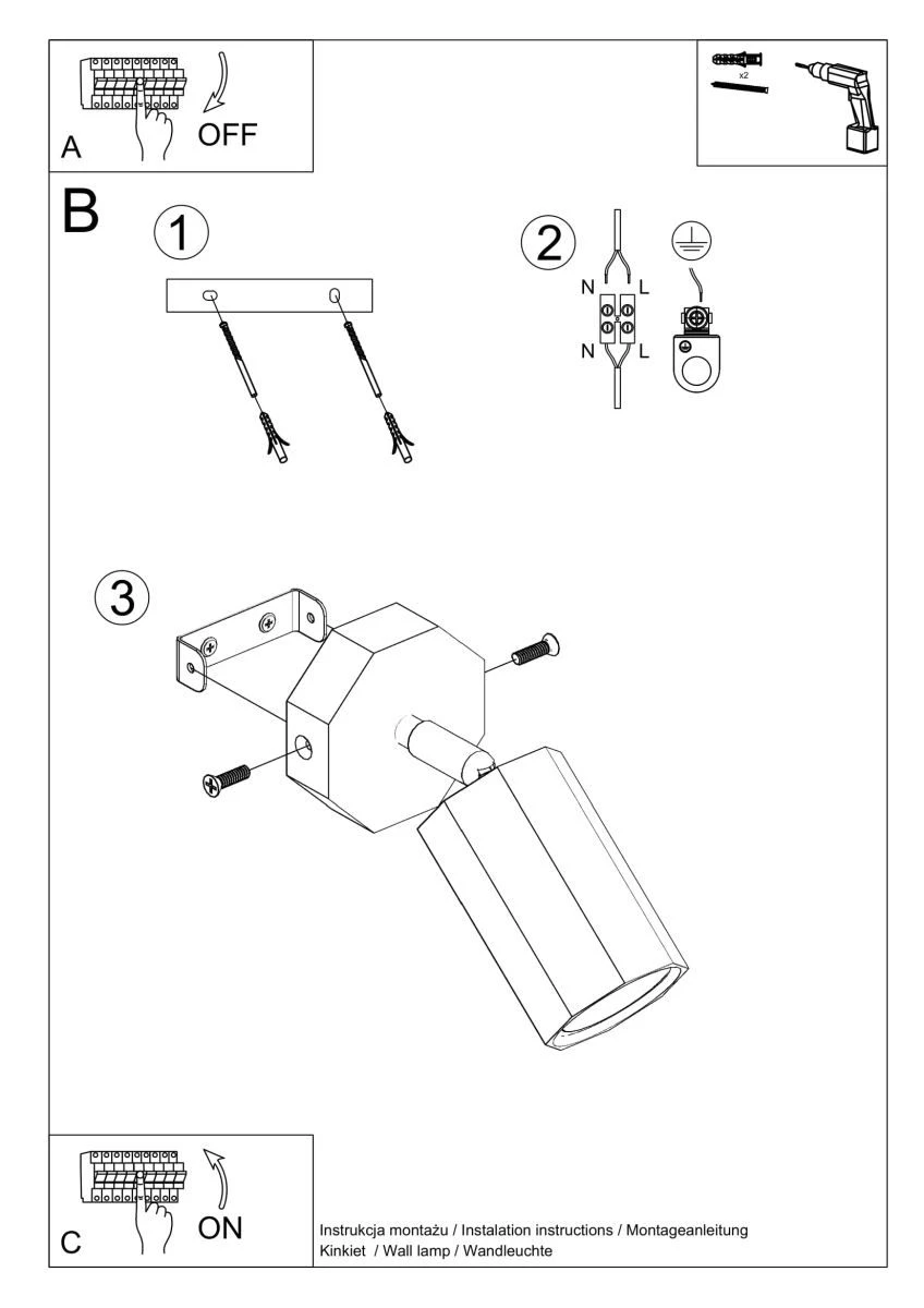Sollux Zeke Wandstrahler Eiche GU10 Dimmbar 8x19,5x17,5cm 8 Sollux Zeke Wandstrahler Eiche GU10 Dimmbar 8x19,5x17,5cm – Bild 6