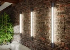 Thoro Valo Wandlampe Schwarz G13 102x8x7cm -Leuchten Verkauf sxth.009 8