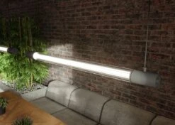 Thoro Valo Wandlampe Schwarz G13 102x8x7cm -Leuchten Verkauf sxth.009 9