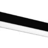 Thoro Pinne 67 LED Wandlampe Schwarz 3179lm 4000K 67x6x6cm