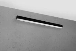 Thoro Pinne 90 LED Wandlampe Schwarz 4600lm 3000K 90x6x6cm -Leuchten Verkauf sxth.054 2