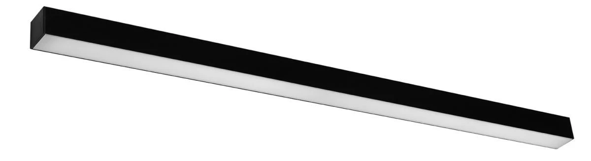 Thoro Pinne 117 LED Wandlampe Schwarz 5100lm 3000K 117x6x6cm 3 Thoro Pinne 117 LED Wandlampe Schwarz 5100lm 3000K 117x6x6cm