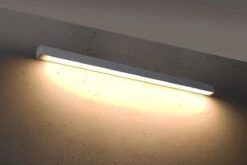 Thoro Pinne 117 LED Wandlampe Grau 5100lm 3000K 117x6x6cm -Leuchten Verkauf sxth.073 3