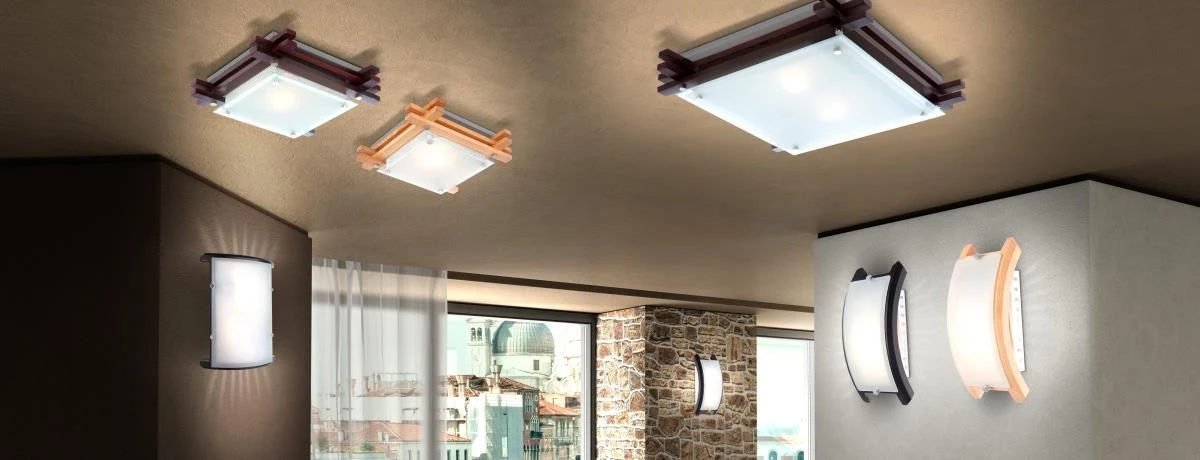 Globo EDISON Deckenleuchte Holz Dunkelbraun, 1xE27 ILLU 4 Globo EDISON Deckenleuchte Holz Dunkelbraun, 1xE27 ILLU – Bild 2